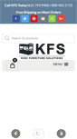 Mobile Screenshot of kfsstores.com